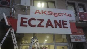 Eczane Tabelası İmalat ve Montaj